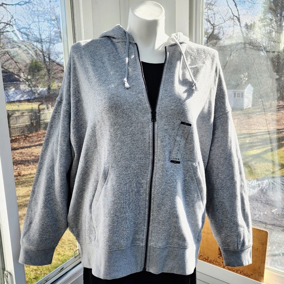 Nike Sportswear Phoenix FleeceOversized Full-Zip Drop Shoulder Longer Hoodie - Picture 2 of 15